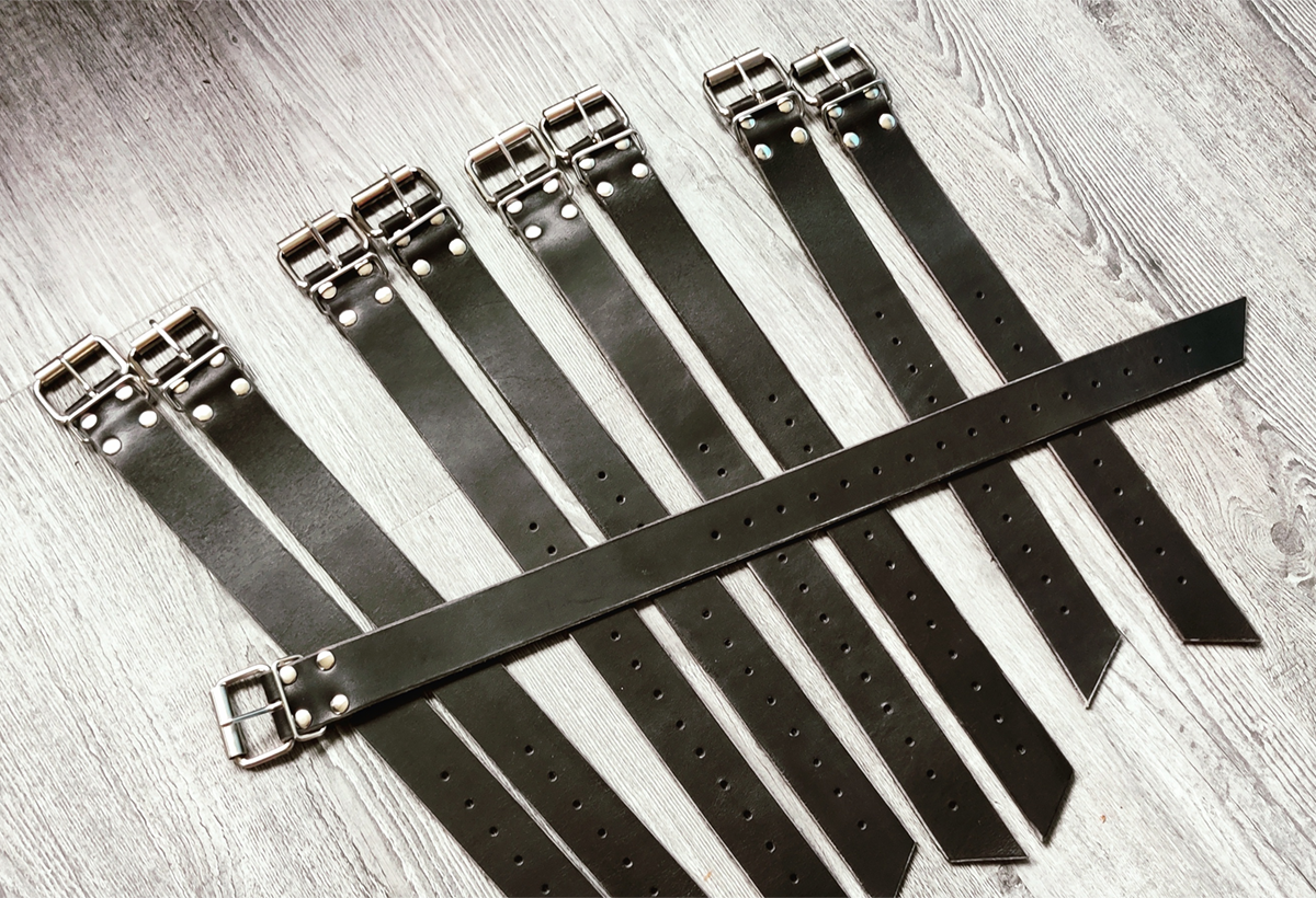 Kožený řemen na bondage